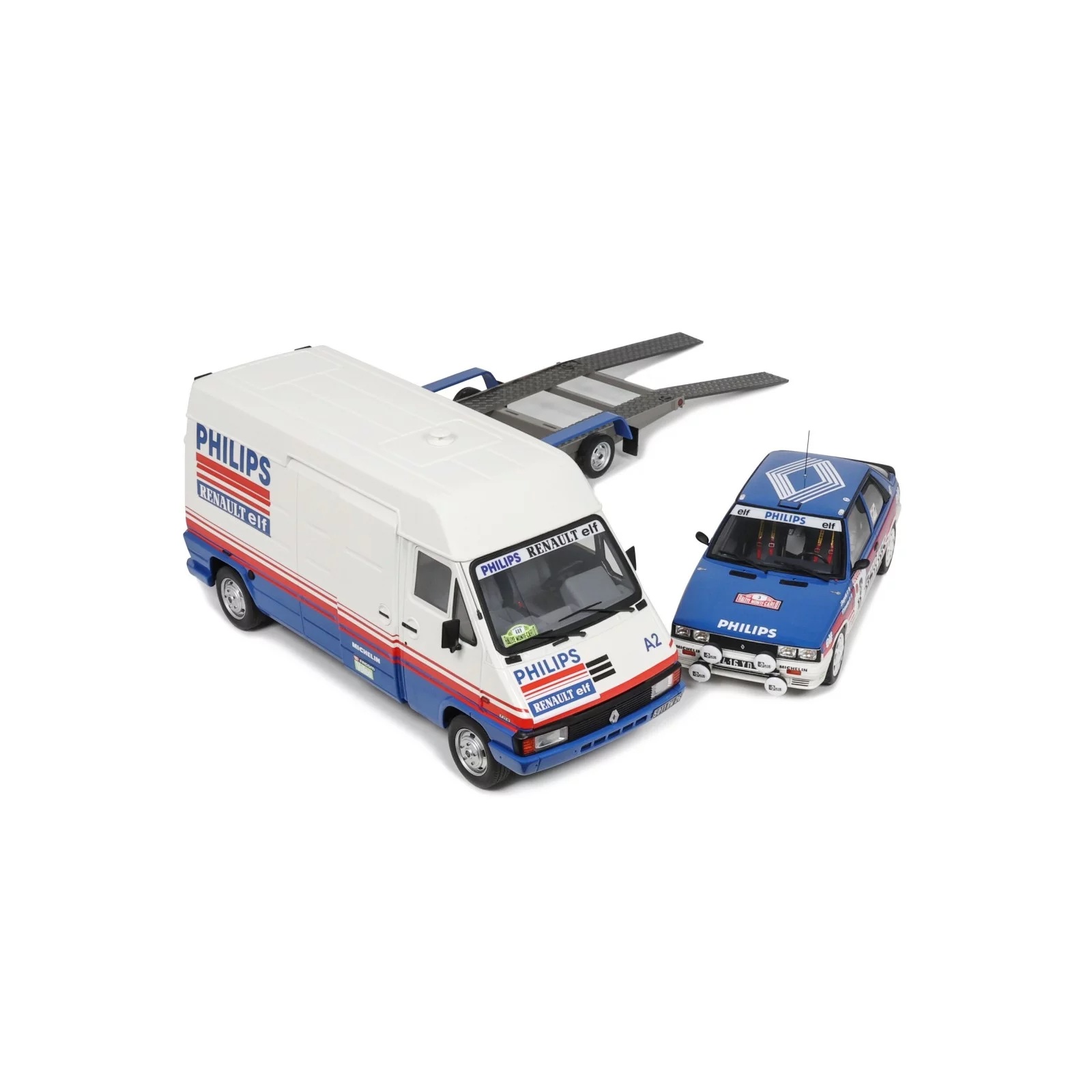 Rally Pack - Renault 11 Turbo #3 Ragnotti/Thimonier Rally Monte-Carlo 1987 1:18 OttOmobile