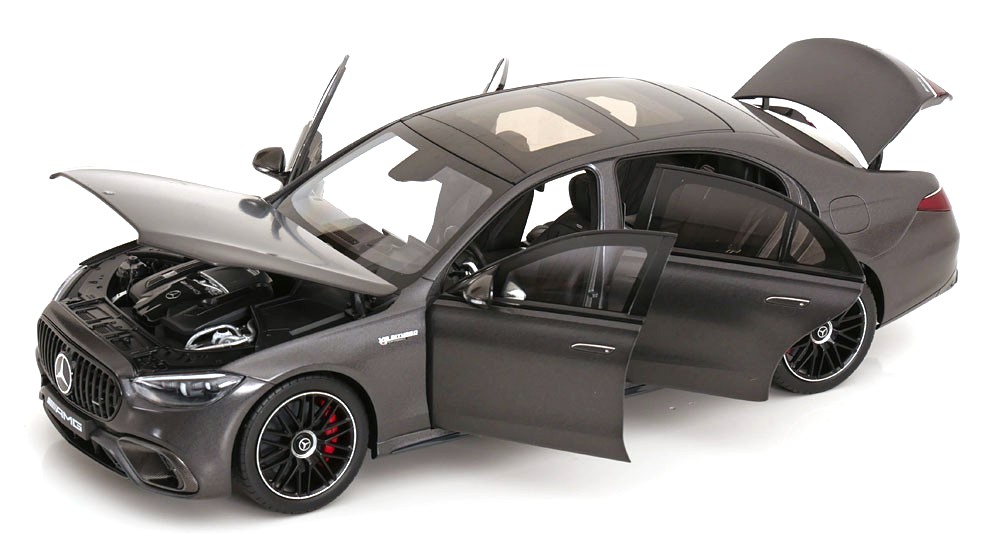 Mercedes-AMG S 63 Manufaktur graphit grey 1:18 Norev