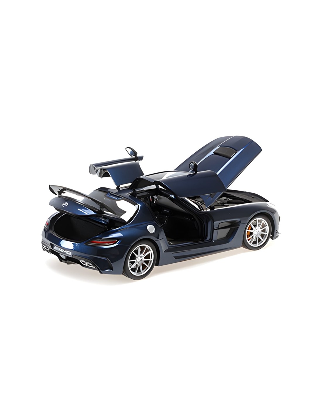 Mercedes-Benz SLS AMG Black Series 2013 AMG Daytona blue metallic 1:18 Minichamps