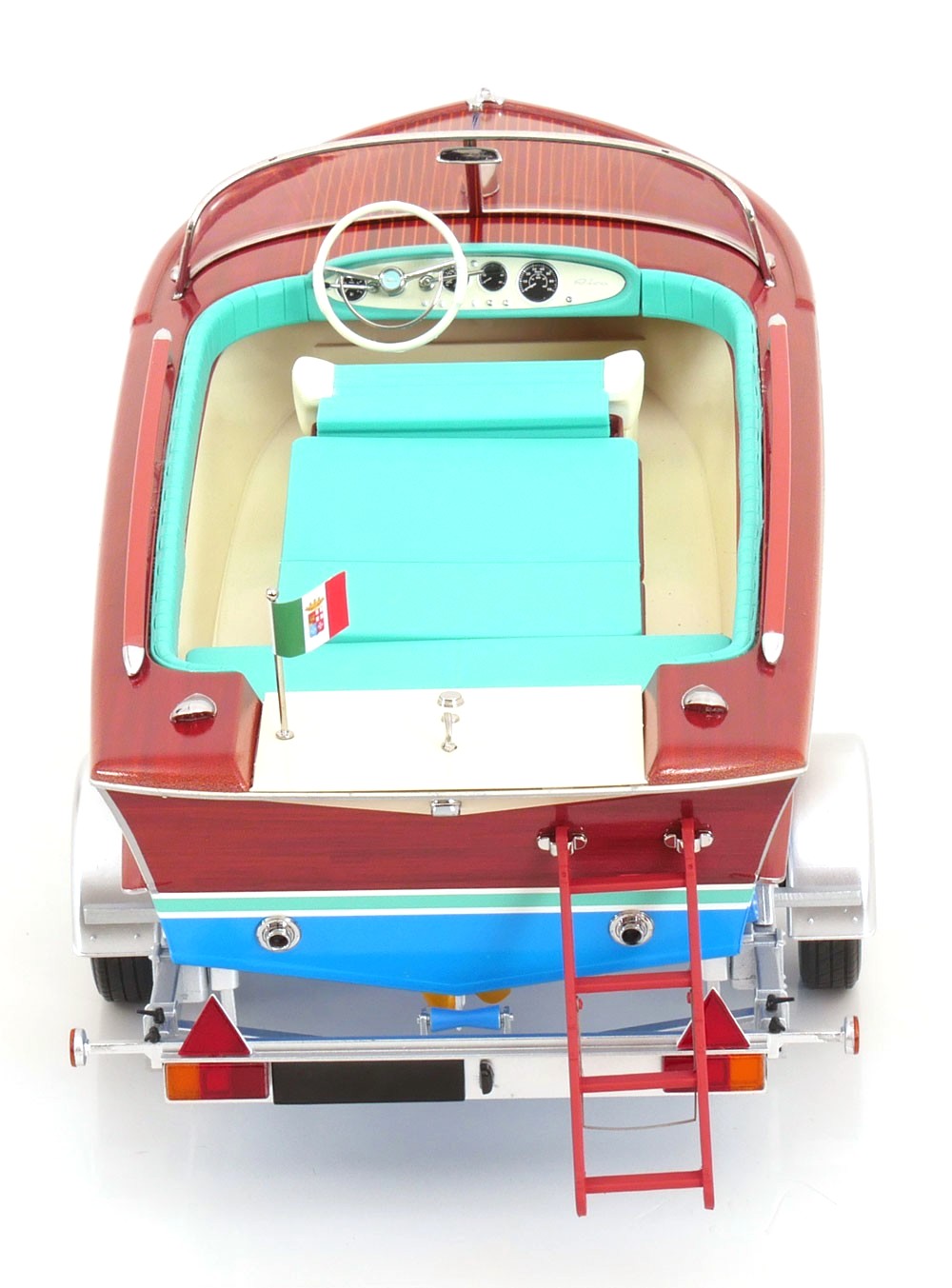Riva Junior 1966 Motorboat ivory/sea blue 1:18 Mitica