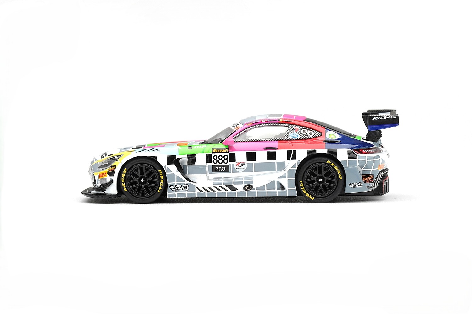 Mercedes-AMG GT3 EVO Mercedes-AMG Team GMR #888 M.Engel/M.Grenier/M.Martin 12 Hour Bathurst 2025 1:64 Mini GT