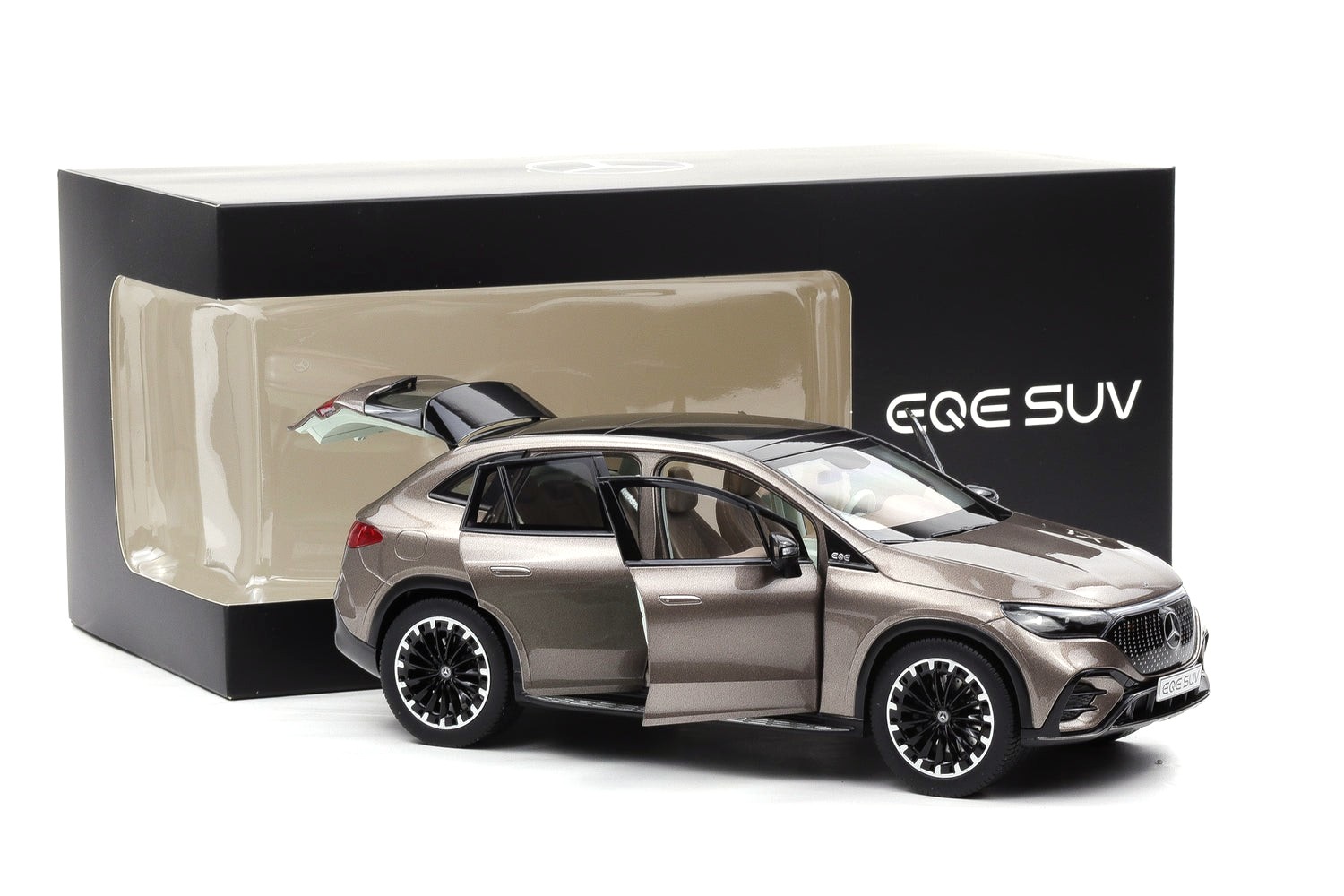 Mercedes-Benz EQE SUV X294 AMG Line brown 1:18 NZG