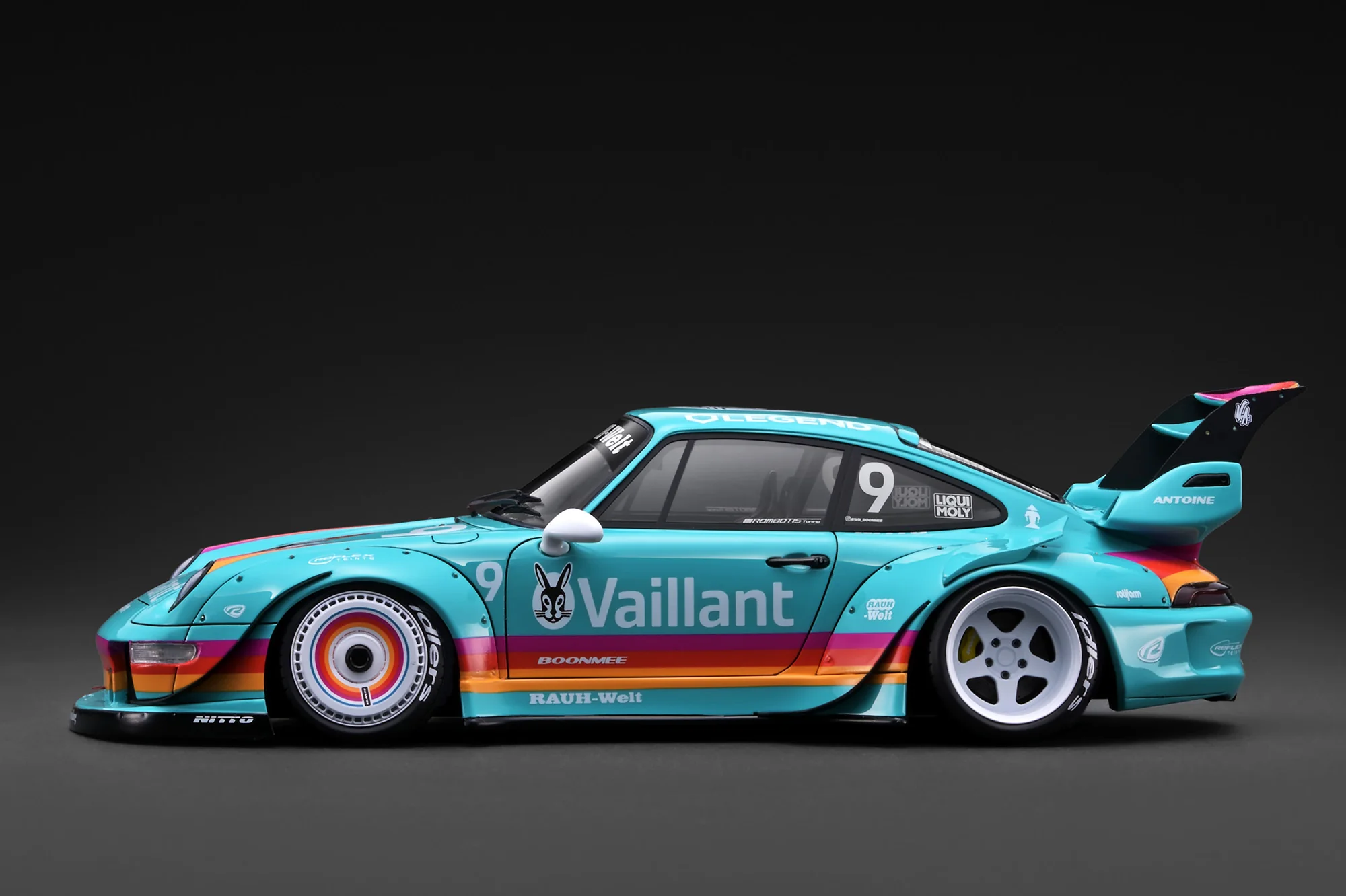 Porsche RWB 993 *Vaillant* 1:18 Ignition Model