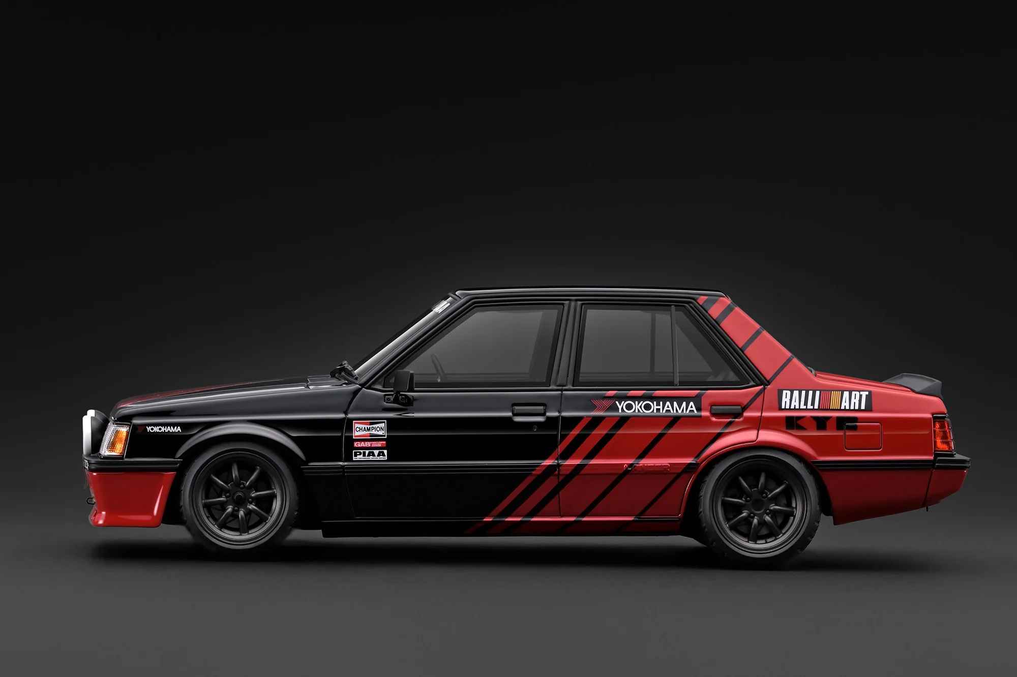 Mitsubishi Lancer EX GSR Turbo A175A black 1:18 Ignition Model