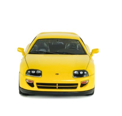Toyota Supra MK.4 2001 bright yellow 1:43 Solido