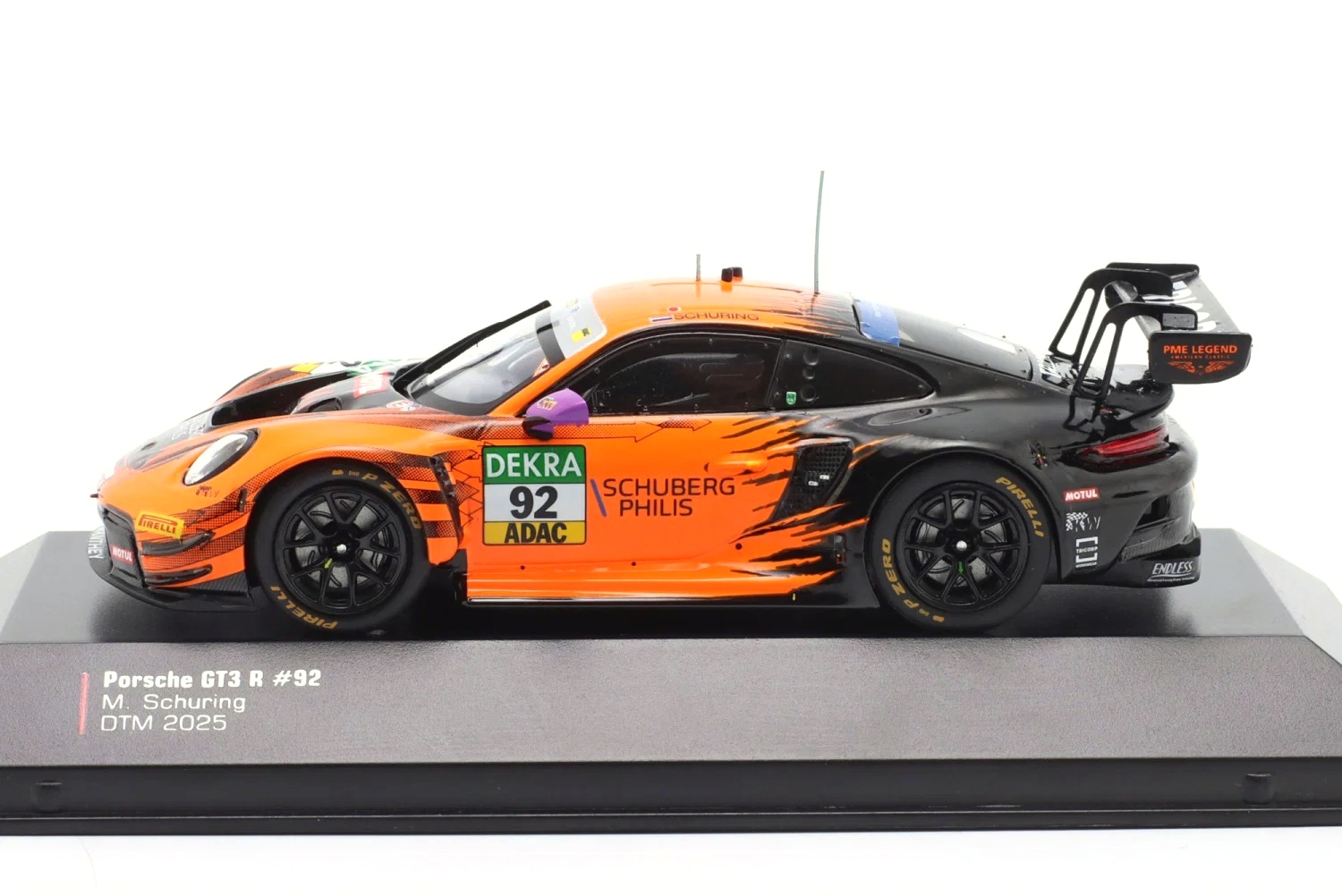 Porsche 911 GT3 R Manthey EMA #92 Morris Schuring DTM 2025 1:43 Ixo Models