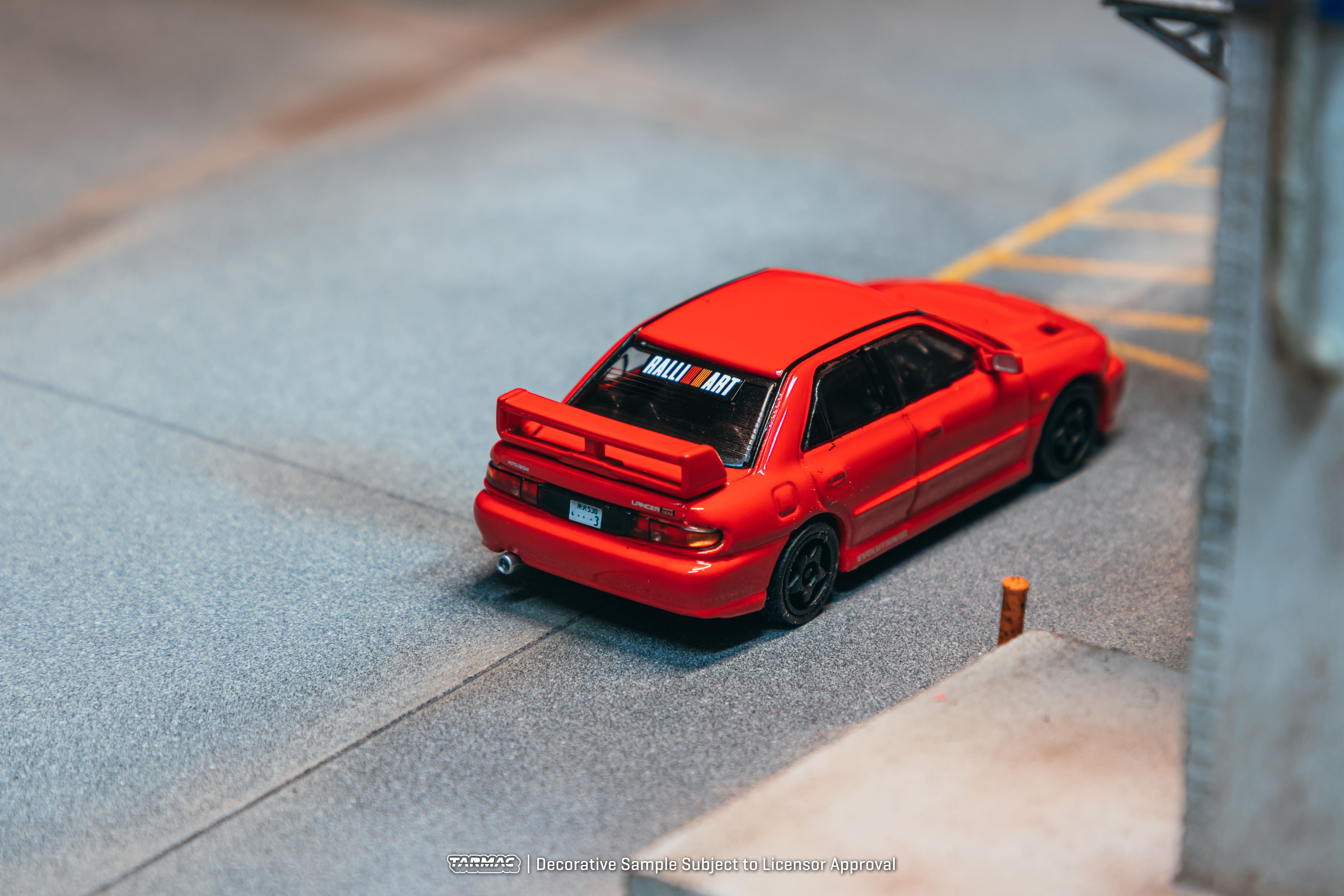 Mitsubishi Lancer GSR Evolution III 1995 red 1:64 Tarmac