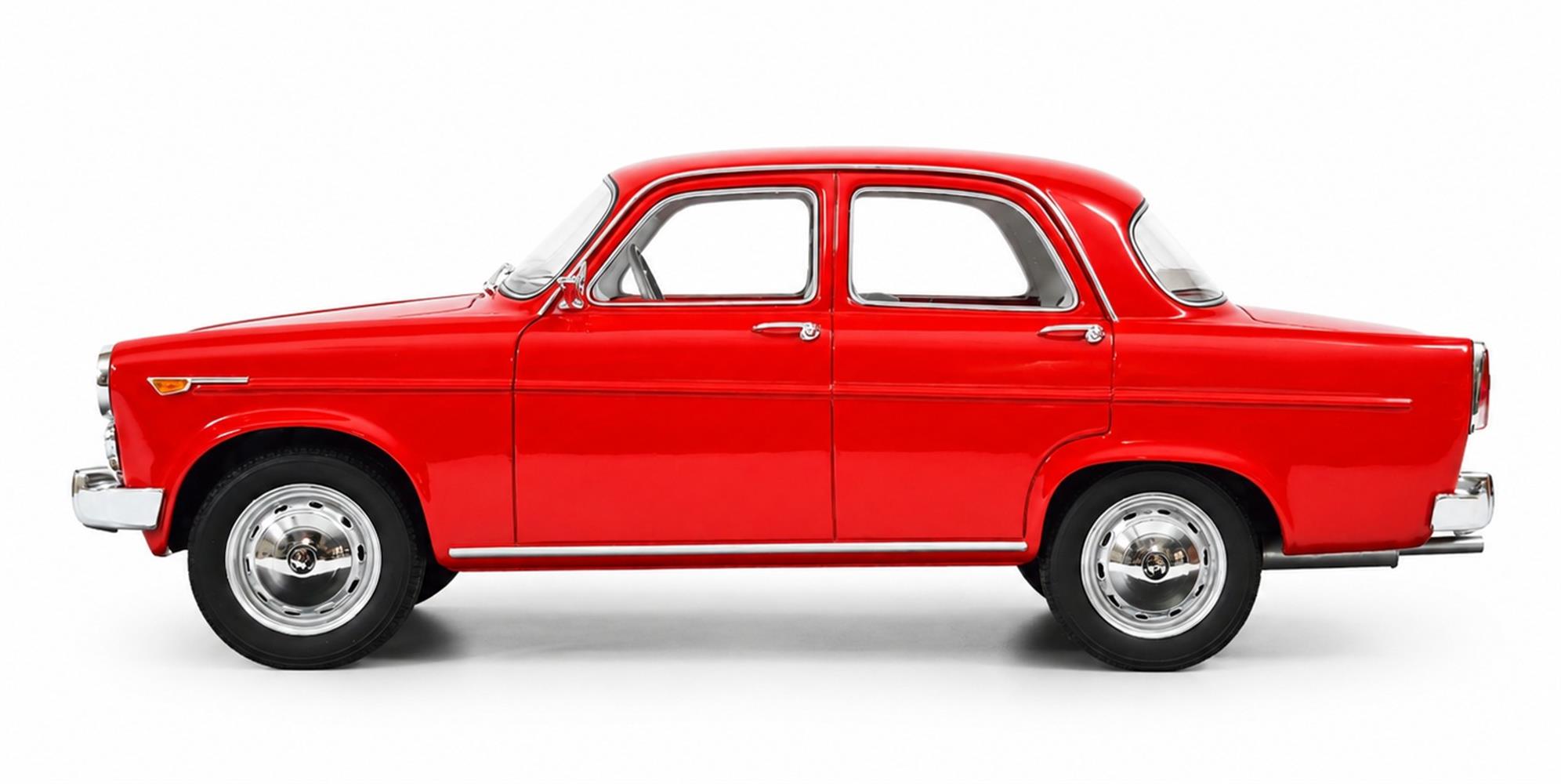 Alfa Romeo Giulietta Ti 101 1961 red 1:18 Cult Scale Models