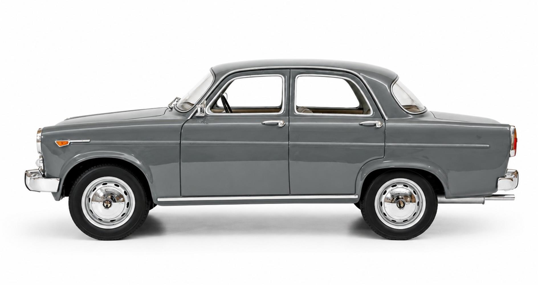 Alfa Romeo Giulietta Ti 101 1961 grey 1:18 Cult Scale Models