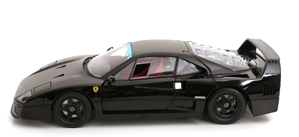 Ferrari F40 Lightweight 1990 black 1:12 KK Scale