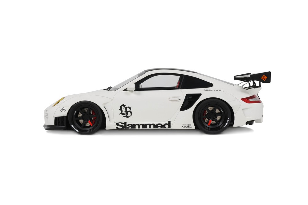 Porsche Tubro LB-Works 2024 white 1:18 GT Spirit