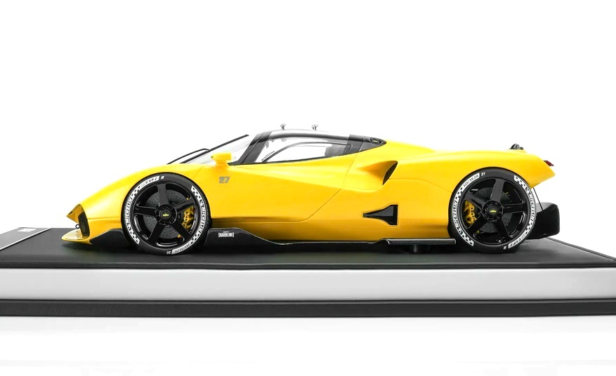 Nilu 27 V12 6.5L 1070hp 2024 nuclear yellow 1:18 Motorhelix