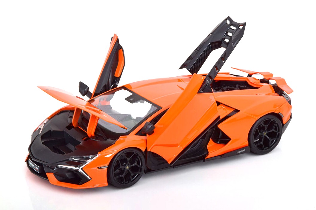 Lamborghini Revuelto Hybrid 2023 orange 1:18 Maisto