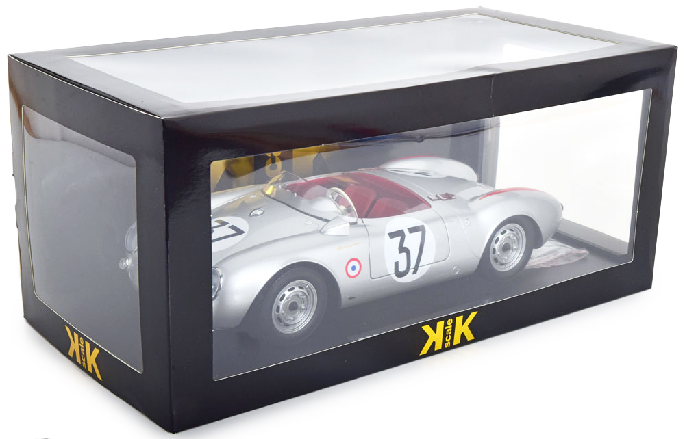 Porsche 550 RS Spider 1.5L Team Porsche KG #37 Polensky/von Frankenberg 24H Le Mans 1955 1:12 KK Scale
