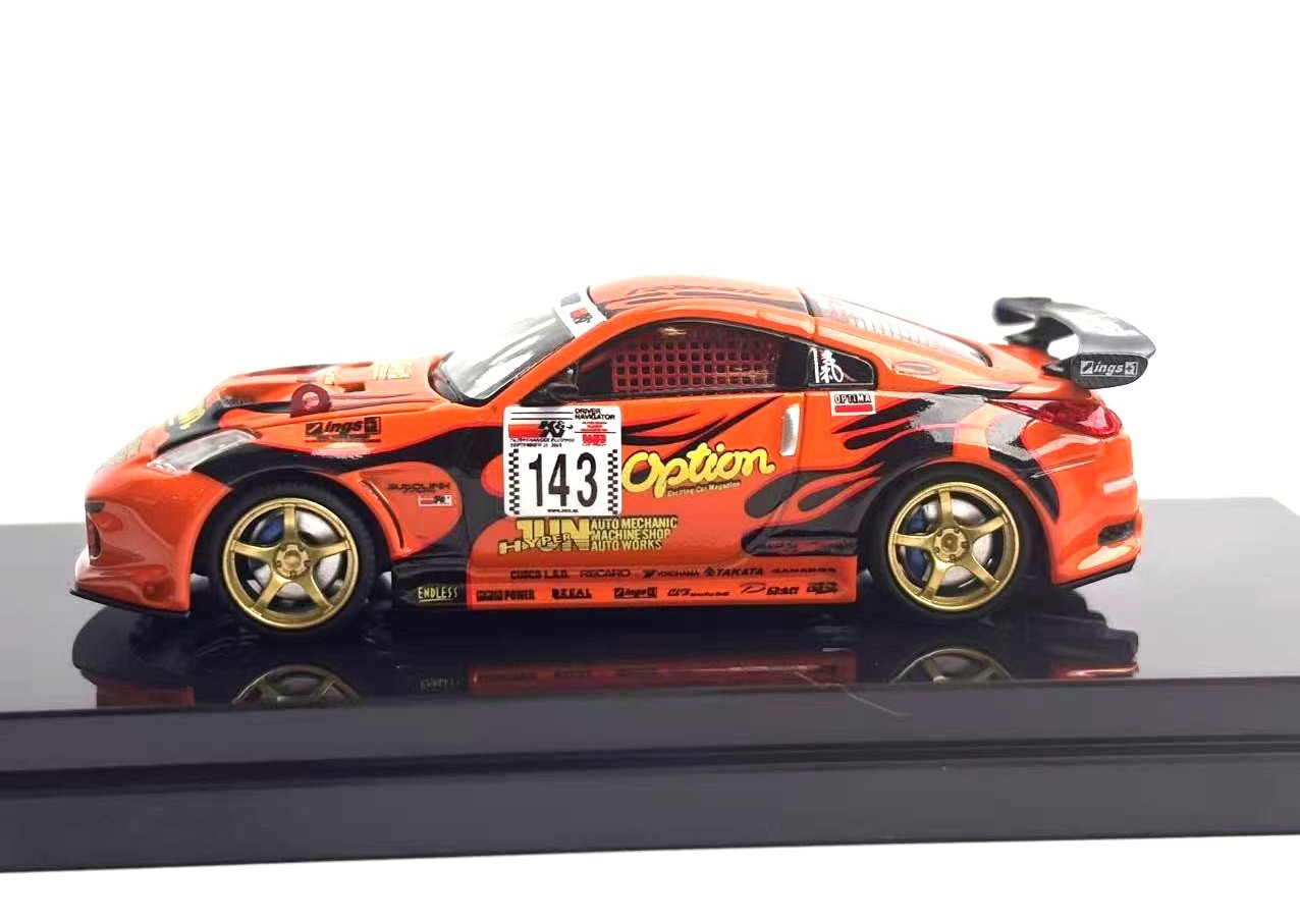 Nissan Fairlady Z *Option Stream Z* #143 orange 1:64 Motorhelix