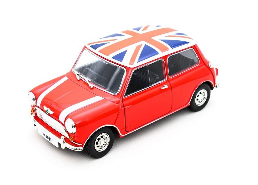 Mini Cooper Union Jack Roof red 1:18 Tiny Toys