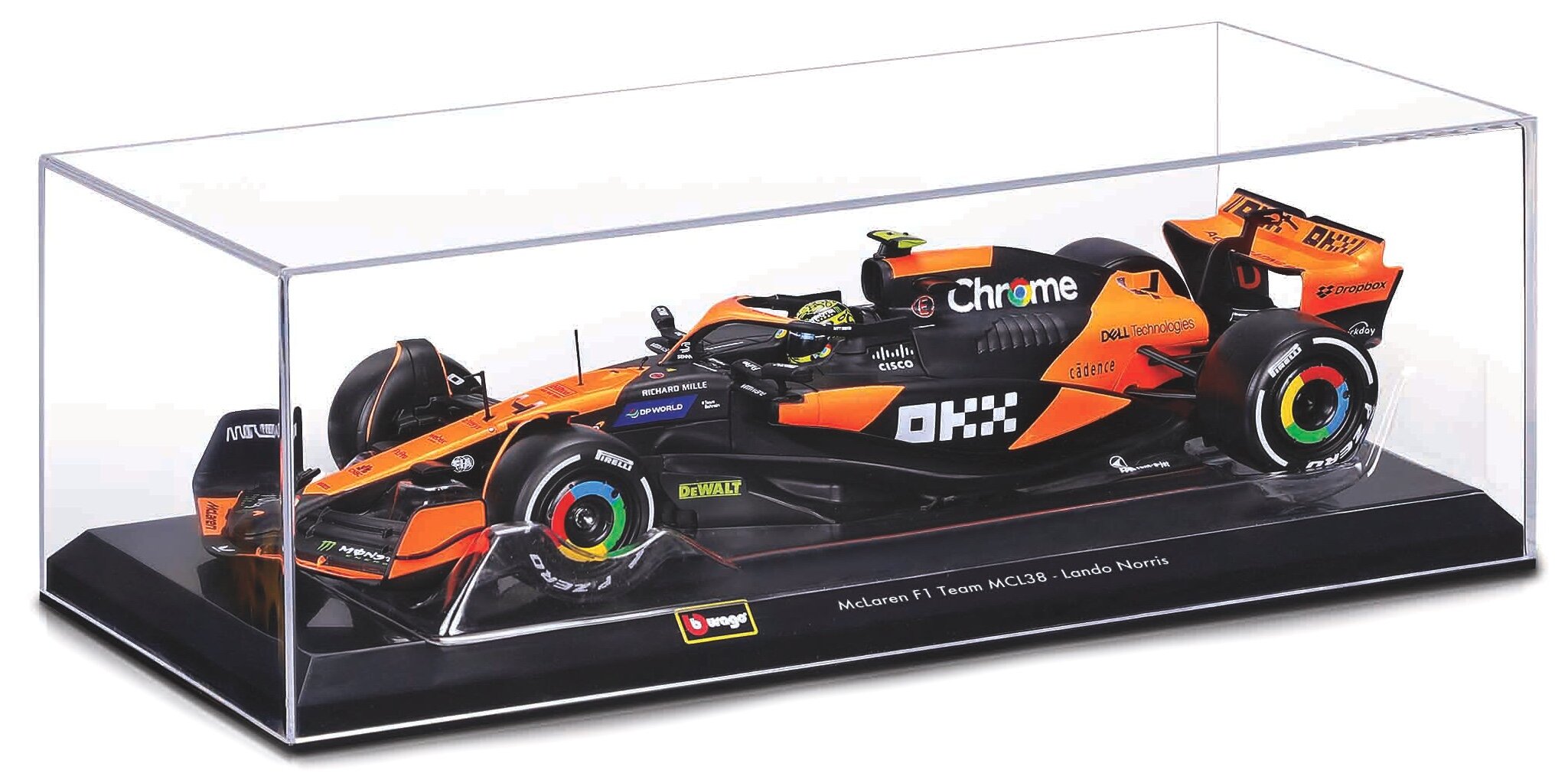 McLaren MCL38 #4 L.Norris 2024 1:24 Bburago