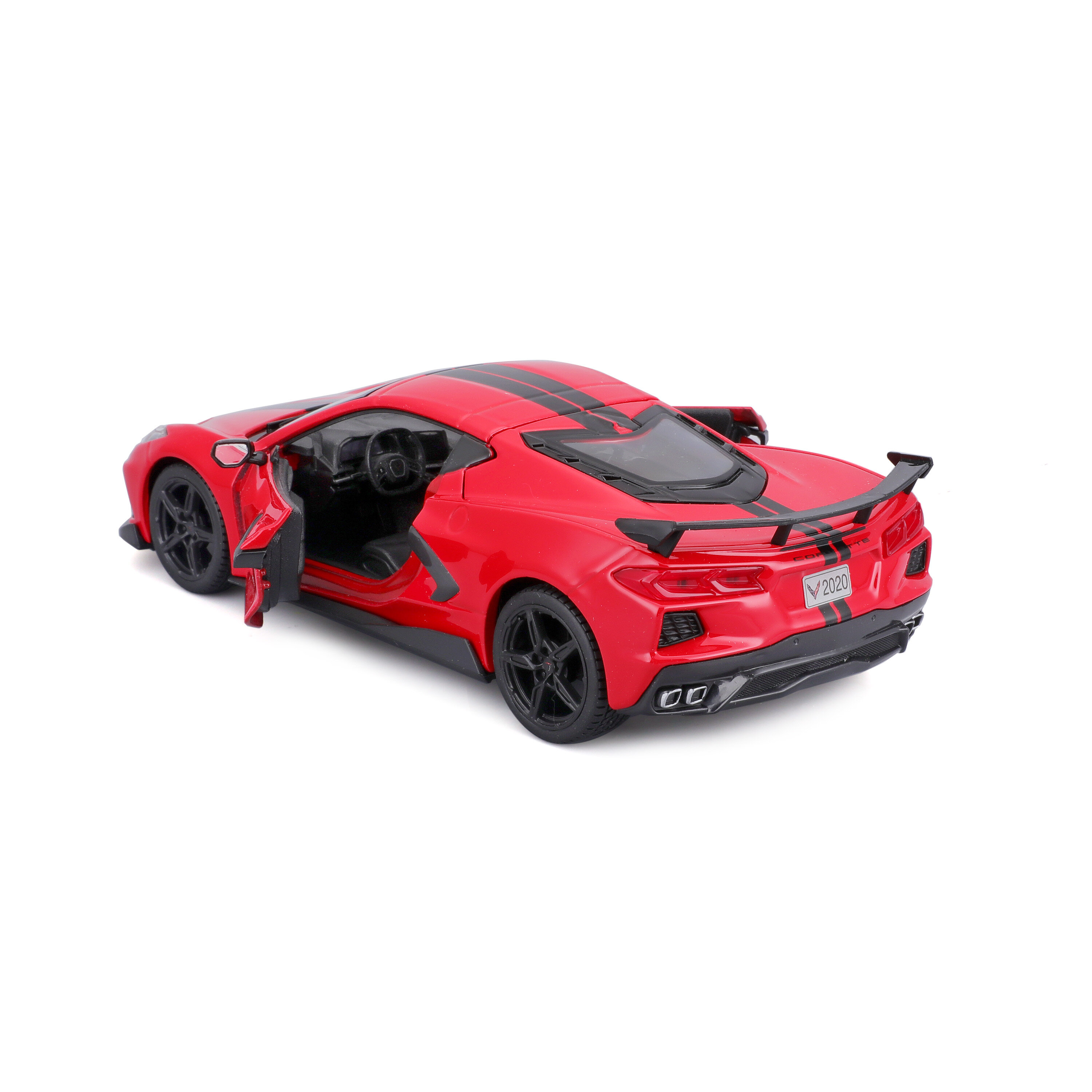 Chevrolet Corvette Stingray (C8) 2020 red 1:24 Maisto