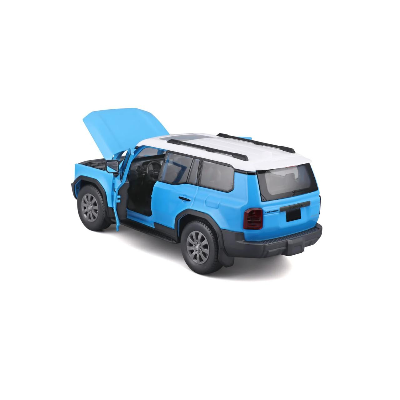 Toyota Land Cruiser 2024 blue 1:24 Maisto