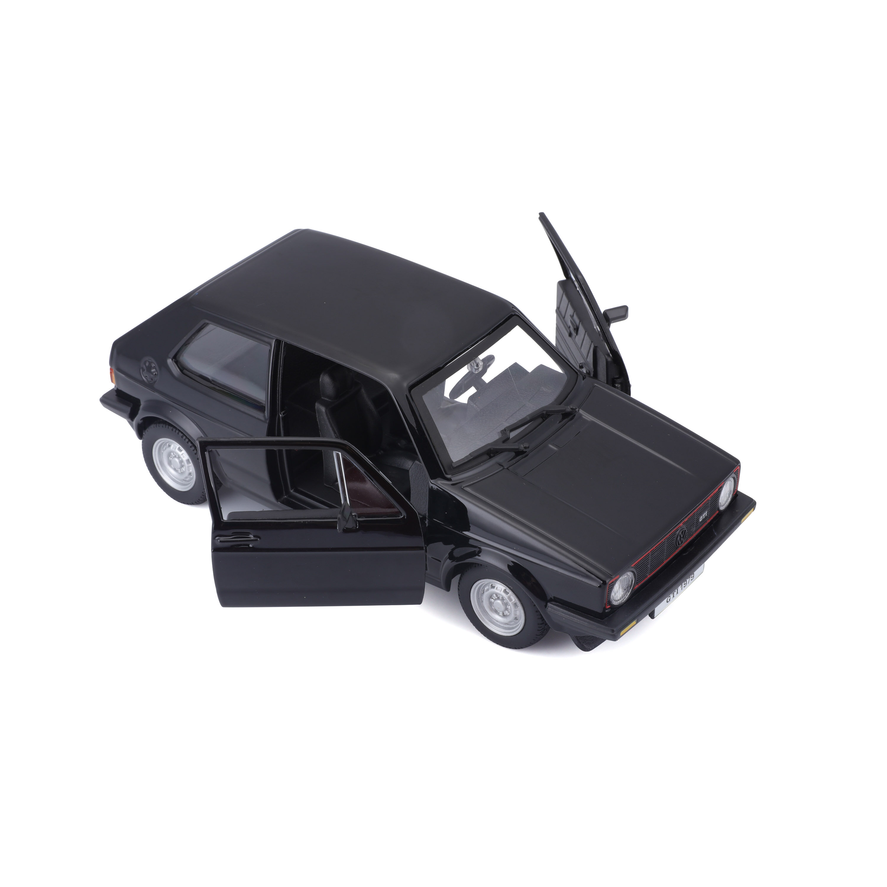 Volkswagen Golf MK 1 1979 black 1:24 Bburago