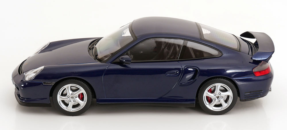 Porsche 911 996 GT2 2001 dark blue metallic 1:18 KK Scale
