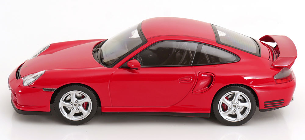 Porsche 911 996 GT2 2001 red 1:18 KK Scale