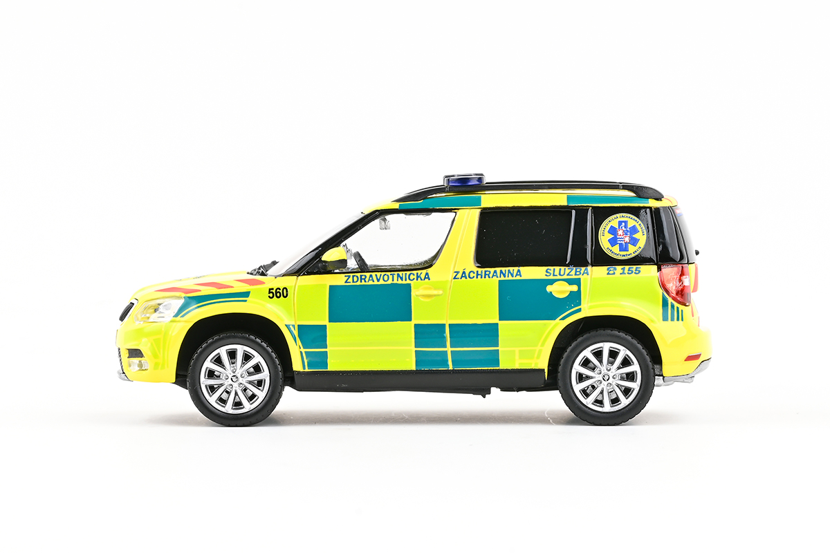 Škoda Yeti FL 2013 ZZS Středočeského Kraje 560 1:43 Abrex