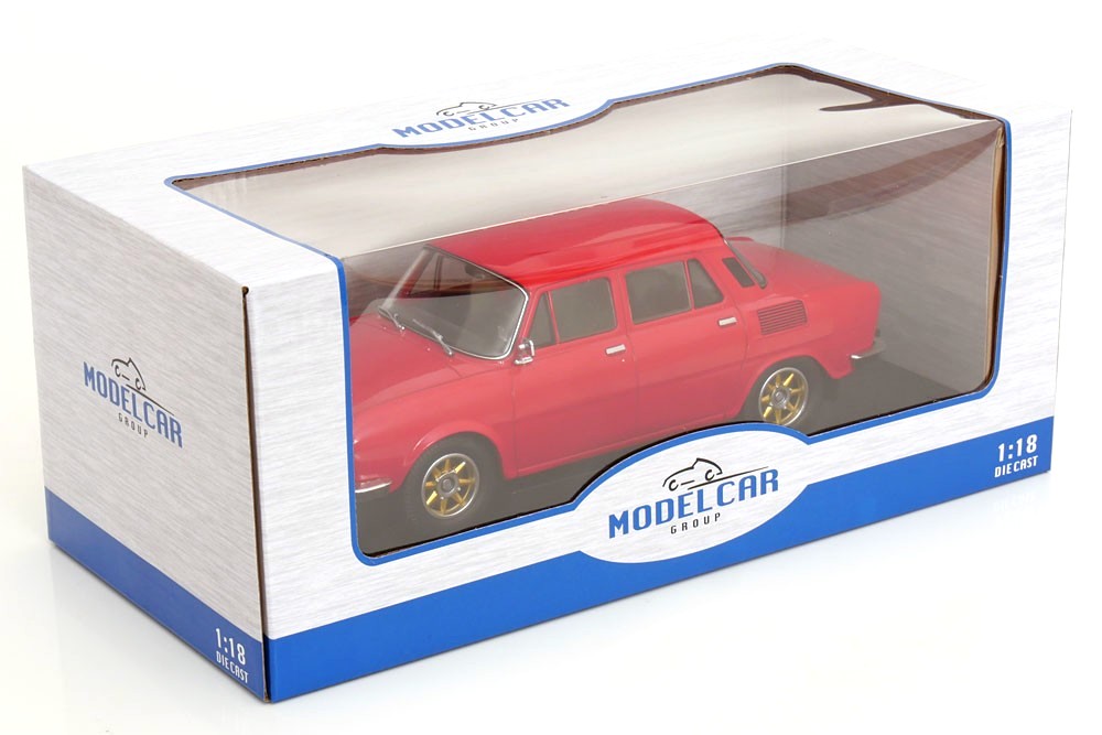 Škoda 100 1969 red 1:18 MCG Modelcar Group