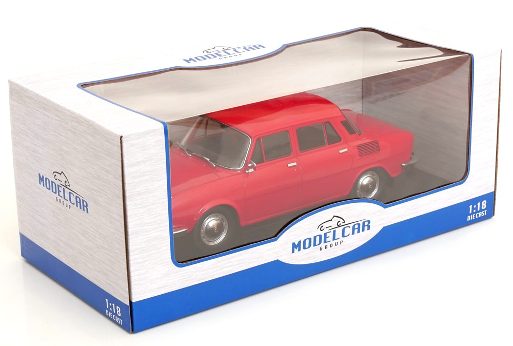 Škoda 100 1969 red 1:18 MCG Modelcar Group