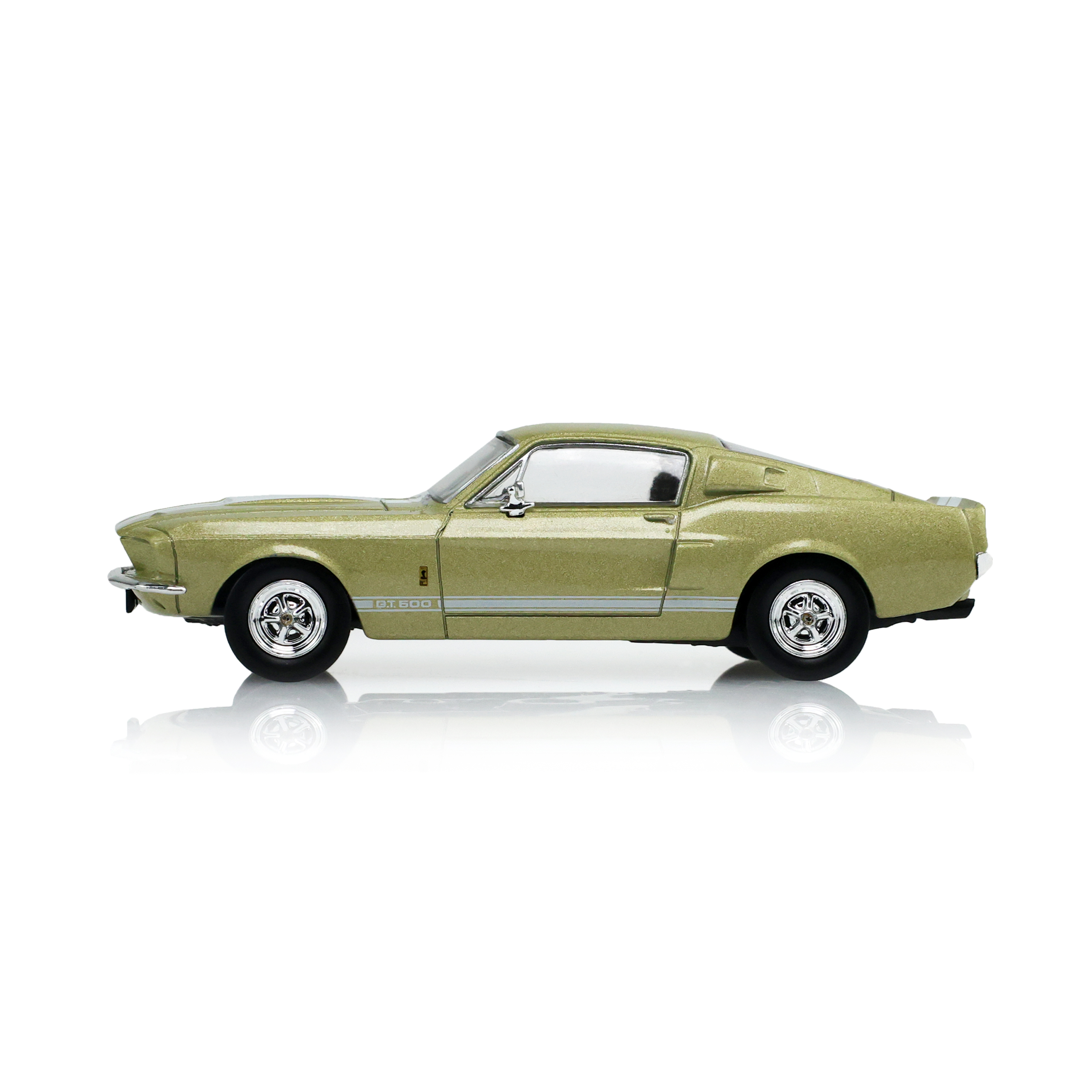 Ford Mustang Shelby GT-500 Fastback 1967 *The Mustang Stampede Series 2* lime gold 1:64 Greenlight