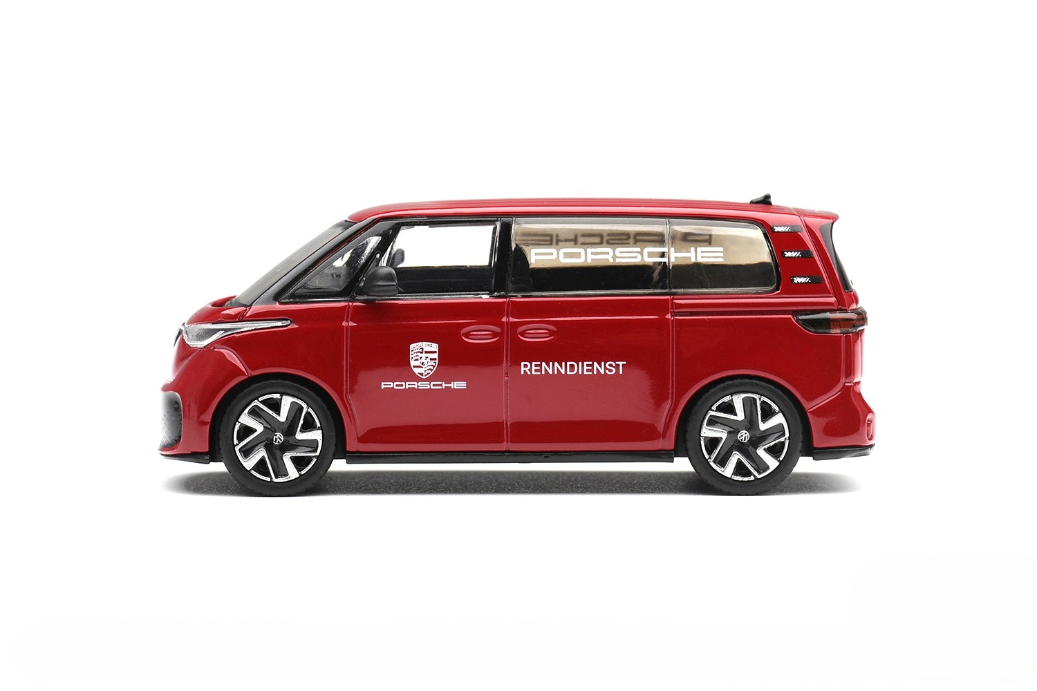 Volkswagen ID.Buzz *Porsche Renndienst* 2022 red 1:64 Mini GT