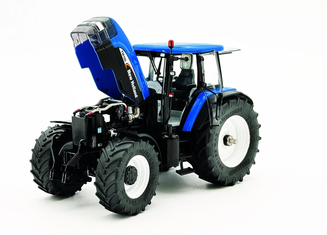 New Holland TM190 G1 Tractor 2007 blue/black 1:32 ROS-Model