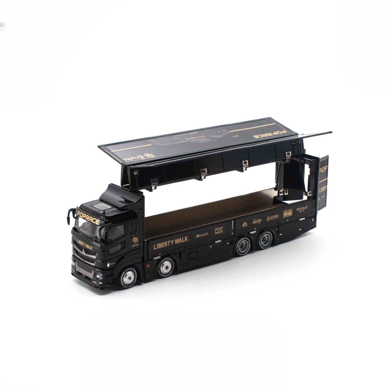 LBWK Truck black/gold 1:64 Pop Race
