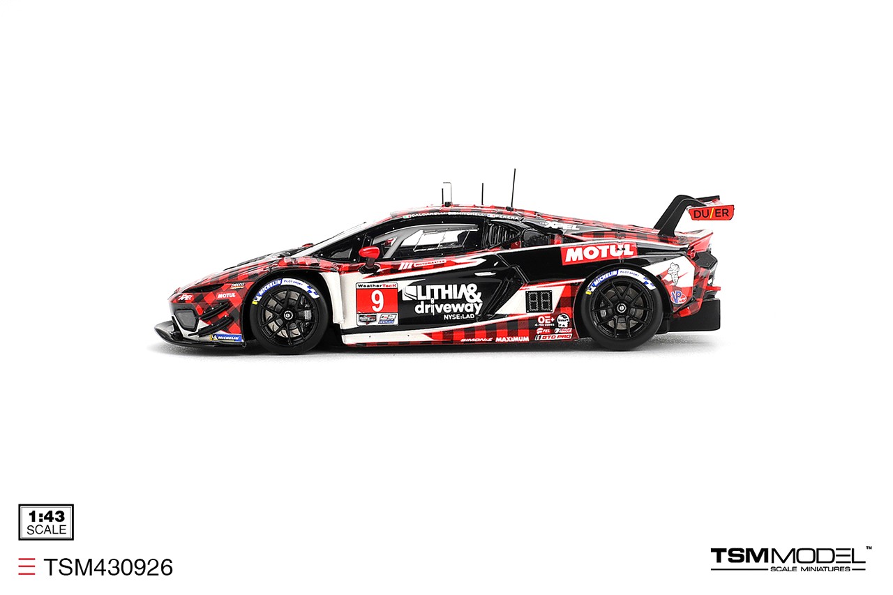 Lamborghini Temerario GT3 PFAFF Motorsports #9 12H Sebring 2015 1:43 TSM Model