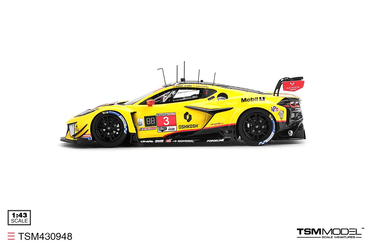 Chevrolet Corvette Z06 GT3.R Corvette Racing by Pratt Miller Motorsports #3 24H Daytona 2026 1:43 TSM Model