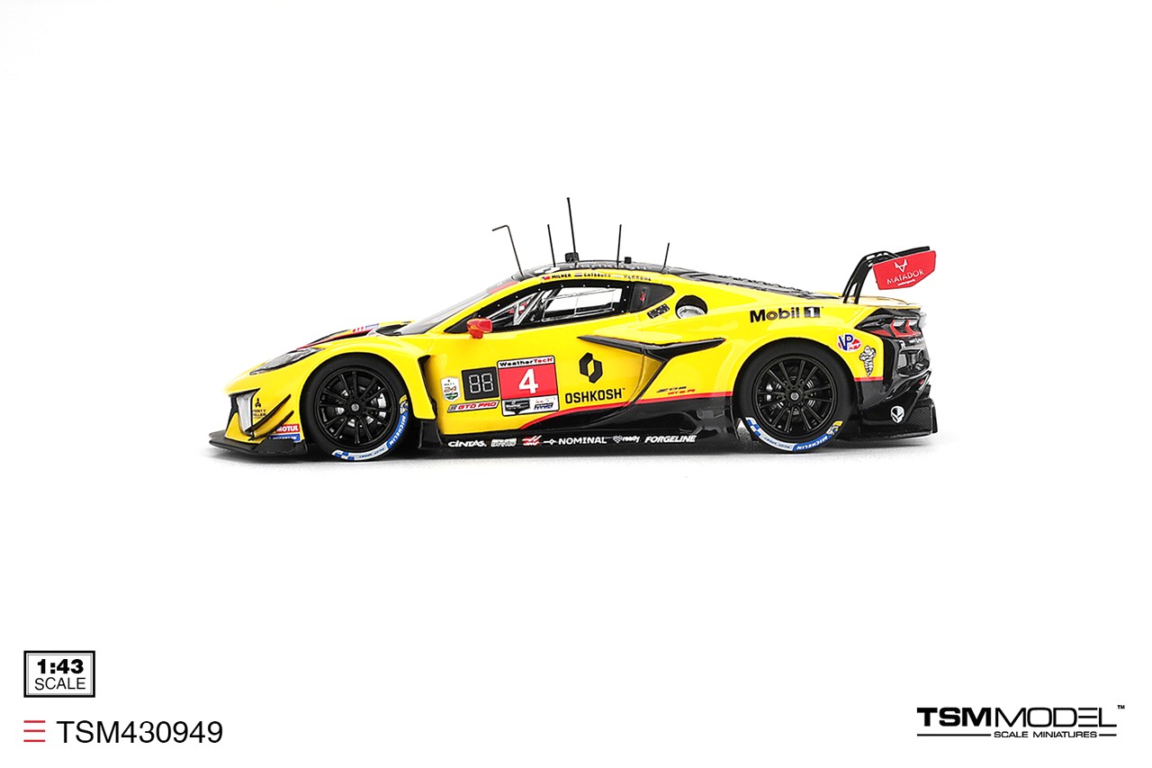 Chevrolet Corvette Z06 GT3.R Corvette Racing by Pratt Miller Motorsports #4 24H Daytona 2026 1:43 TSM Model
