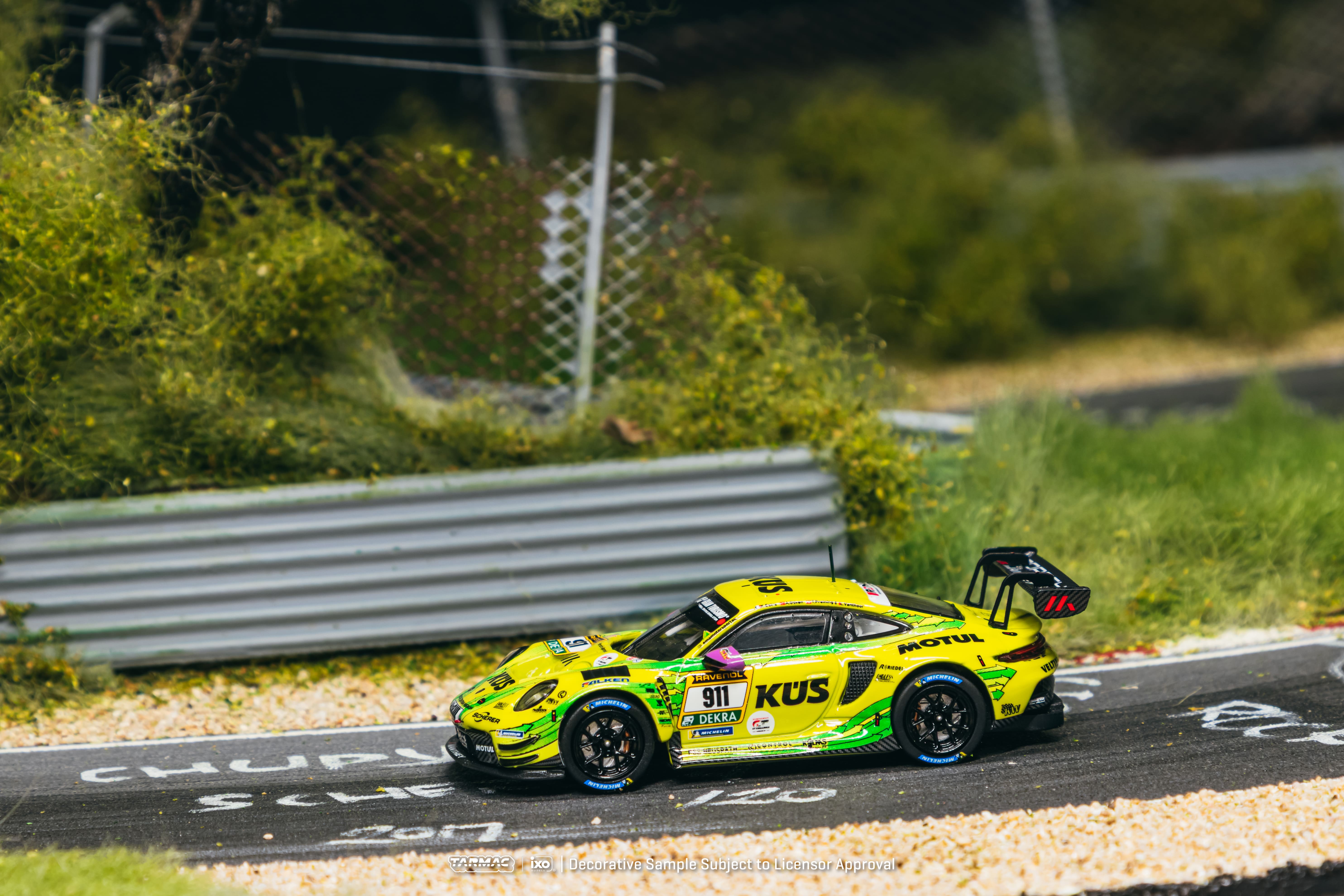 Porsche 911 (992) GT3 R Manthey EMA #911 K.Estre/A.Güven/T.Preining/L.Vanthoor 24H Nürburgring 2024 1:64 Tarmac