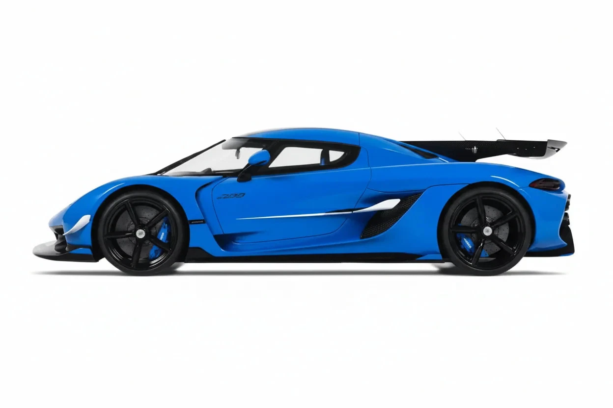 Koenigsegg Jesko 2025 blue 1:18 GT Spirit
