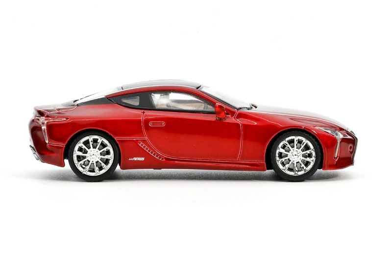 Lexus LC500h Coupe 2018 red 1:64 GCD