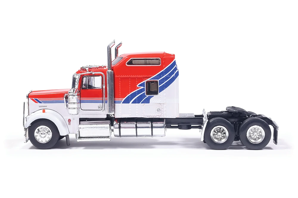Kenworth W900 1994 red/white/blue 1:64 Ixo America