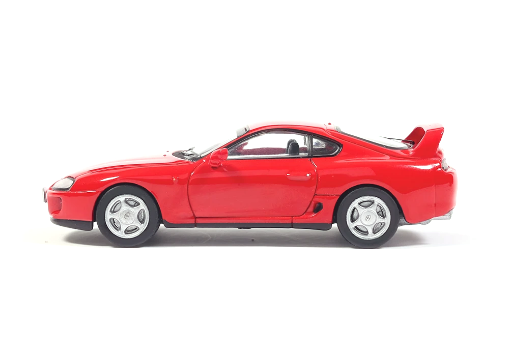 Toyota Supra (JZA80) 1993 renaissance red 1:64 Ixo America