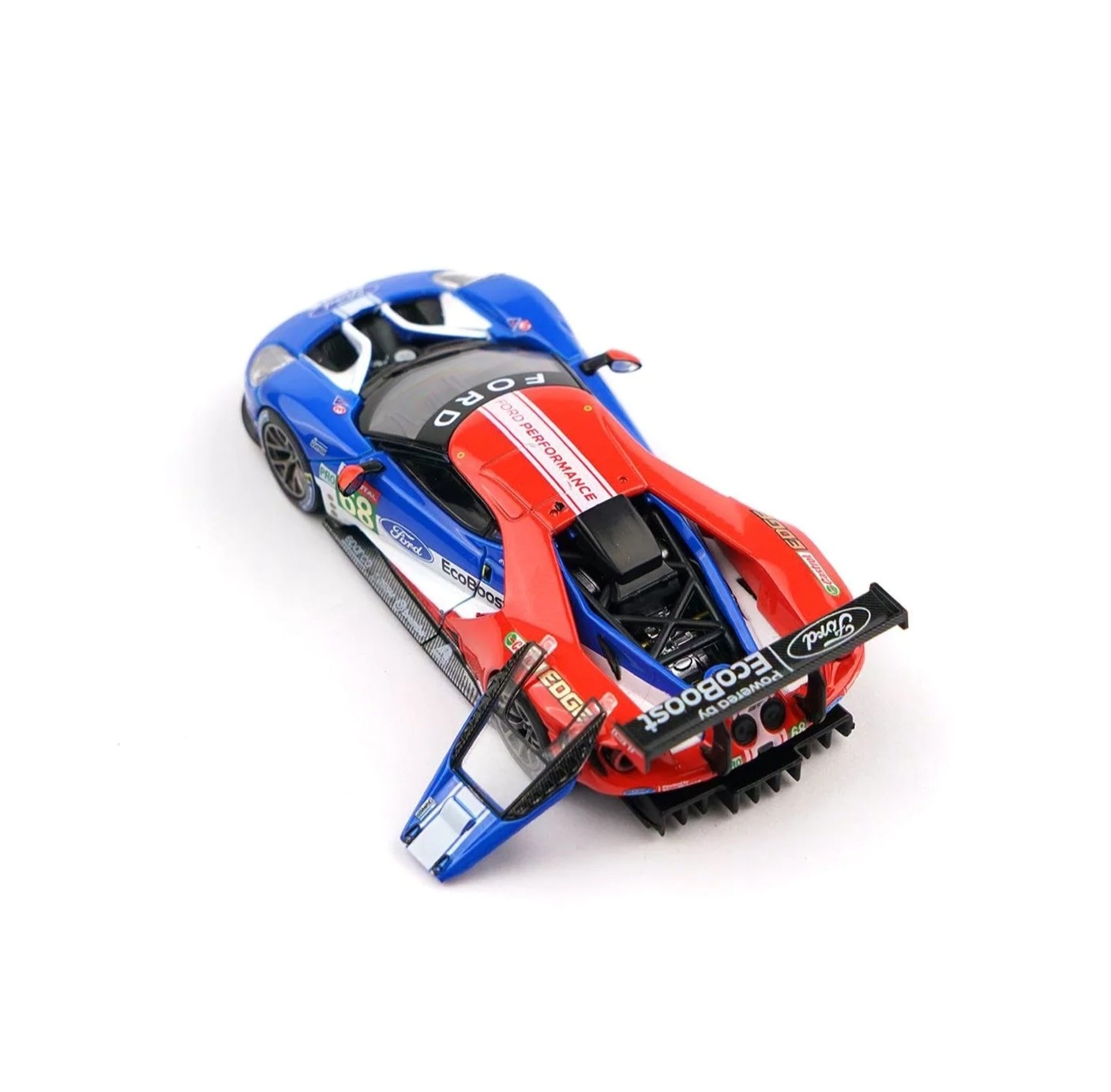 Ford GT GTE Pro Ford Chip Ganassi Team USA #68 S.Bourdais/J.Hand/D.Muller 24H Le Mans 2019 1:64 Pop Race Limited