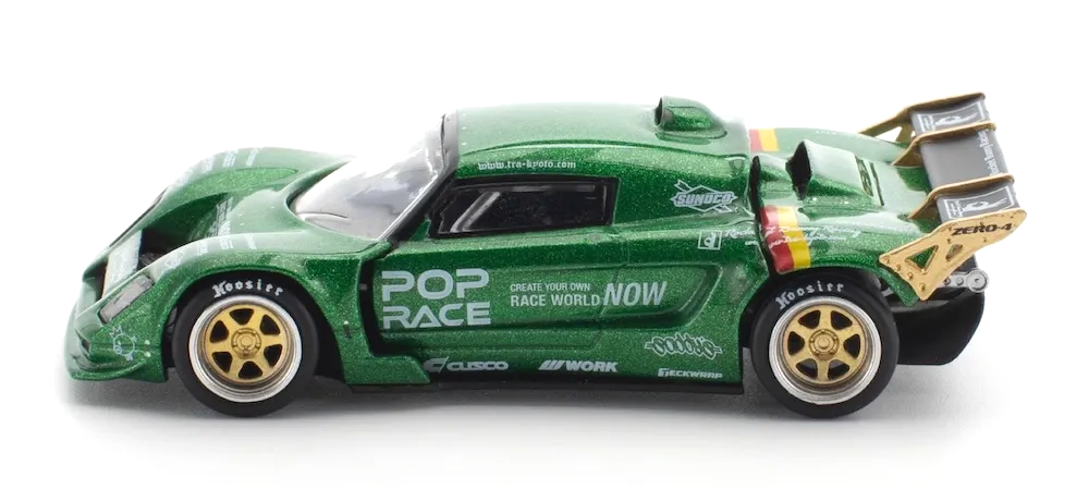 Pandem Lotus Elise green 1:64 Pop Race Limited