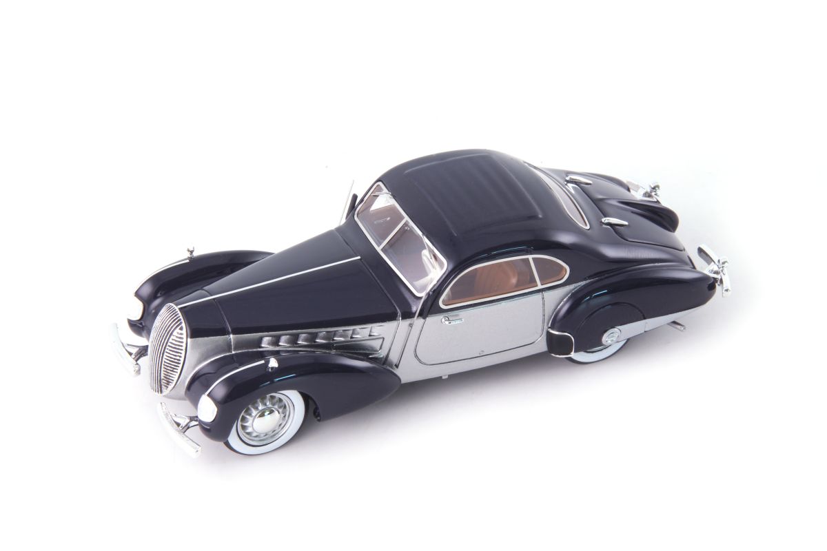 Aero 30 Coupe Sodomka 1936 darkblue/silver 1:43 AutoCult