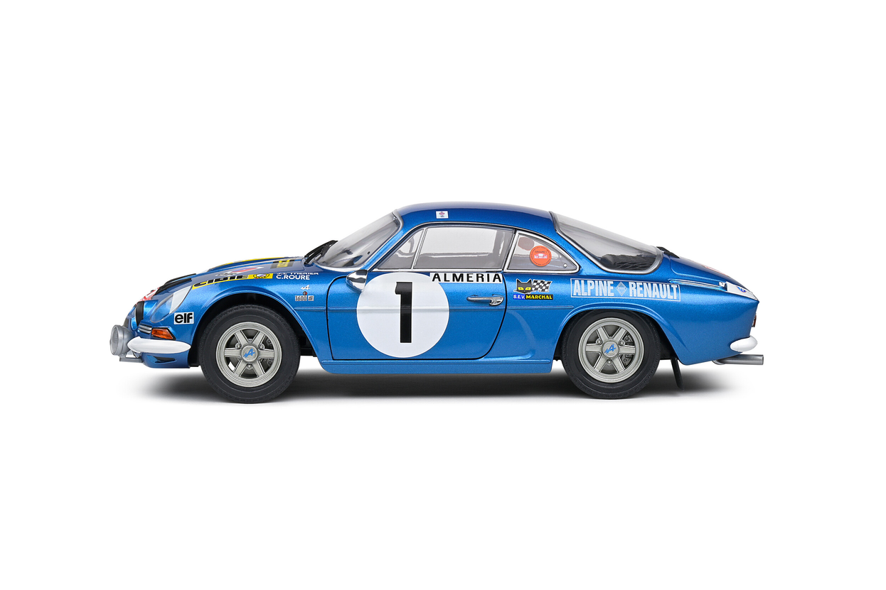 Alpine A110 1600S #1 Therier/Roure Rally Monte Carlo 1972 1:18 Solido