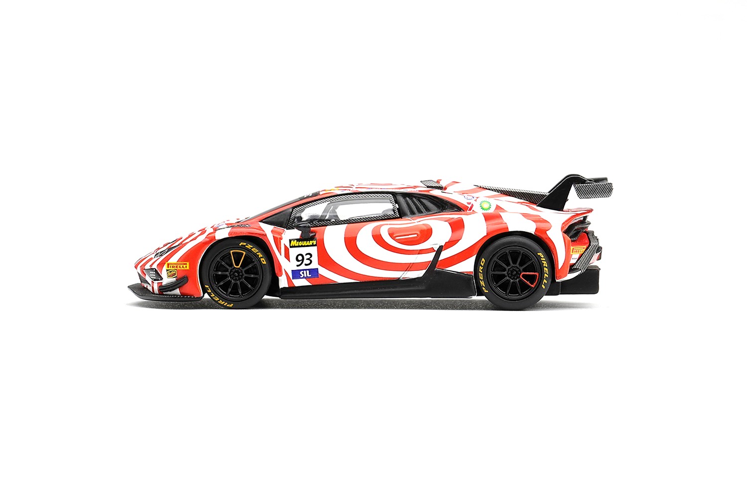 Lamborghini Huracán GT3 Evo 2 Wall Racing #93 T.D'Alberto/A.Deitz/G.Denyer/B.Leitch Bathurst 12 Hour 2025 1:64 Mini GT