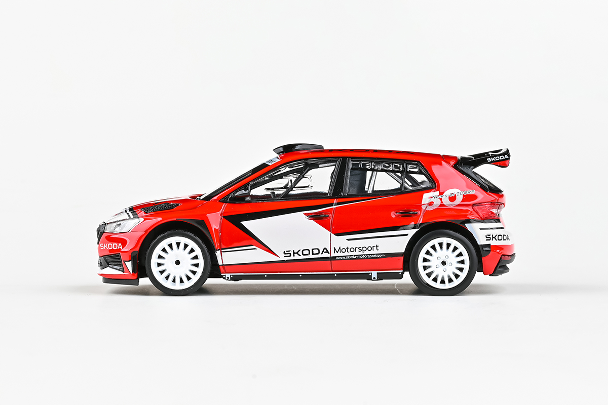Škoda Fabia IV RS Rally2 2022 Škoda Motorsport Design 2024 200RS 1:43 Abrex