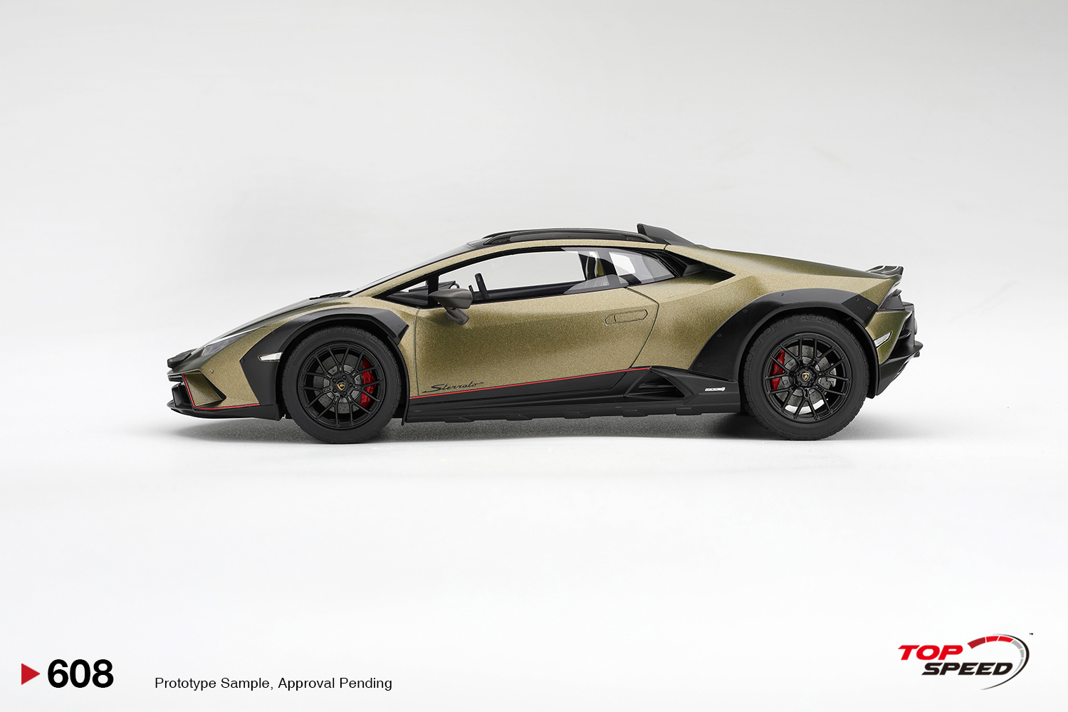 Lamborghini Huracan Sterrato 2024 verde gea matt 1:18 TopSpeed Models