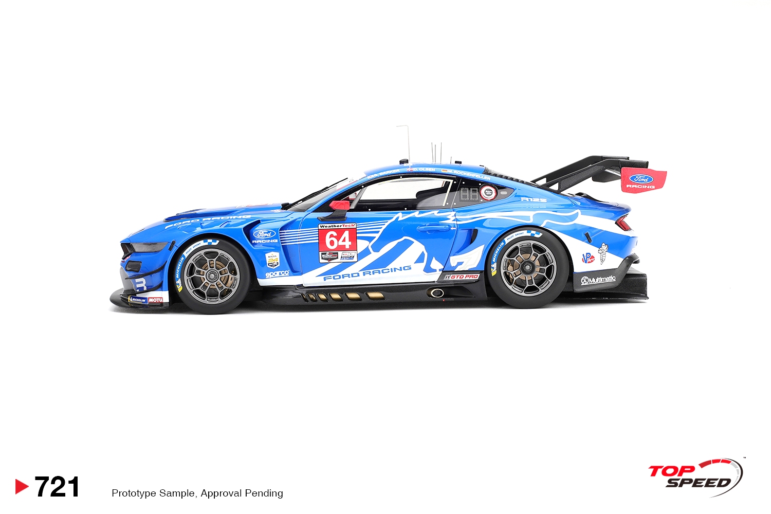 Ford Mustang GT3 #64 Barker/ Olsen/ Rockenfeller Ford Racing 24H Daytona 2026 1:18 TopSpeed Models