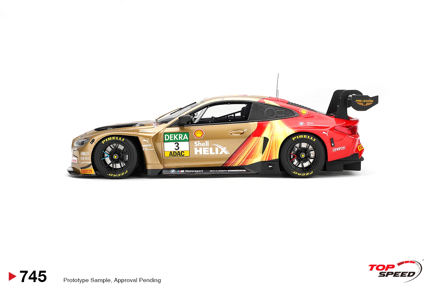 BMW M4 GT3 EVO #3 Van Der Linde Schubert Motorsport DTM Zandvoort Race 2 Winner 2026 1:18 TopSpeed Models
